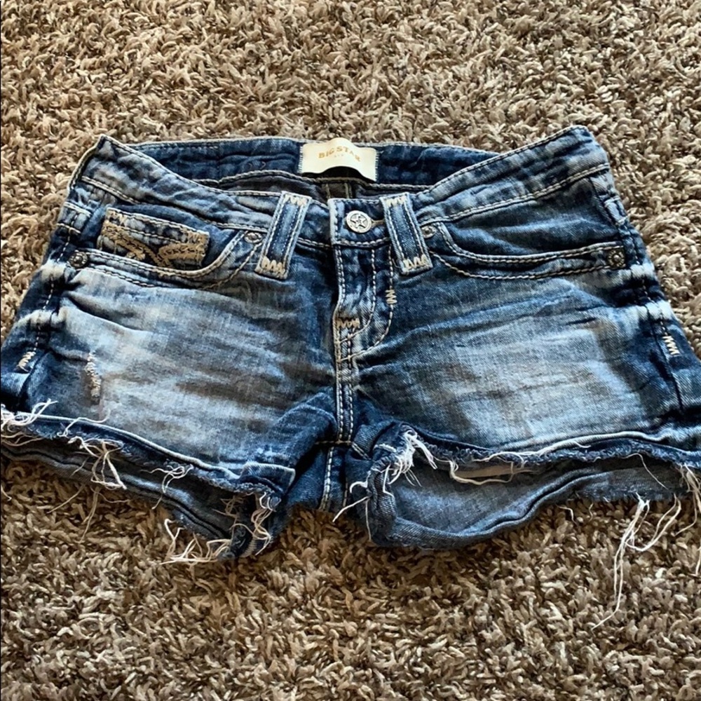 Big star jean shorts